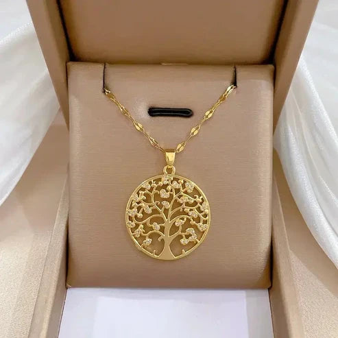 Vintage Tree Of Life Necklace